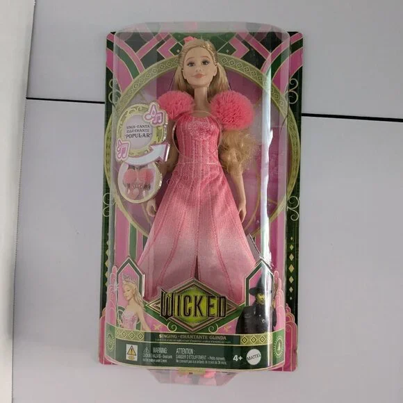Mattel Wicked Movie Singing Glinda Witch Doll-RARE URL Misprint Website Recall